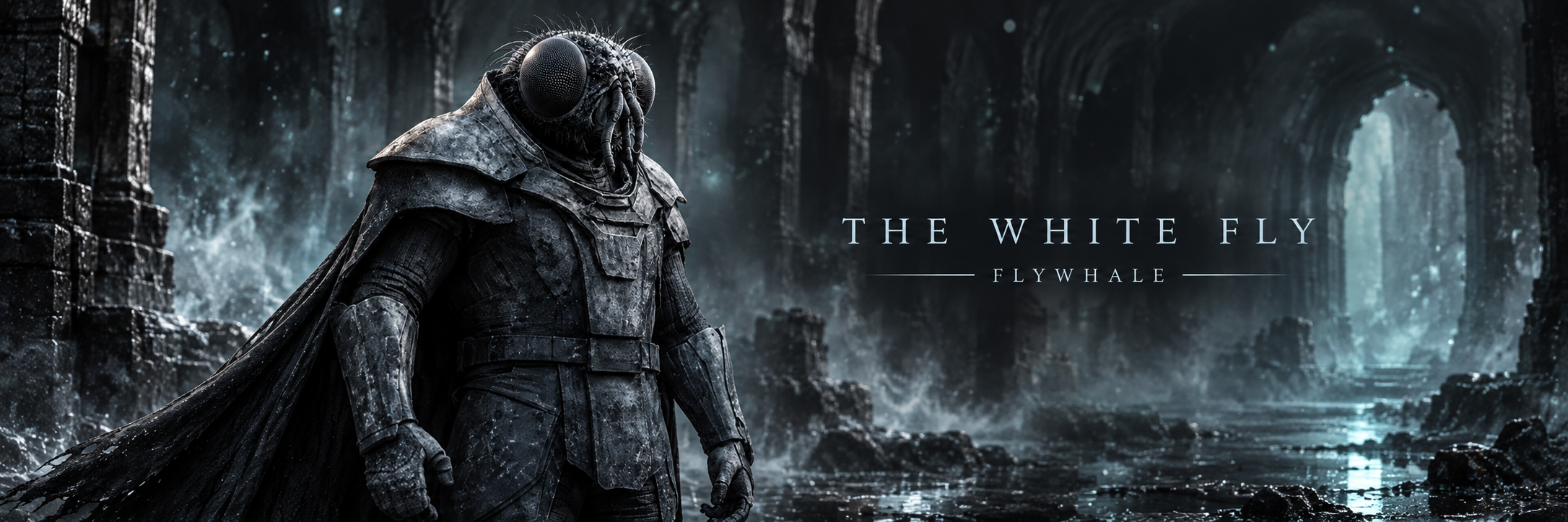 White Fly profile header scene